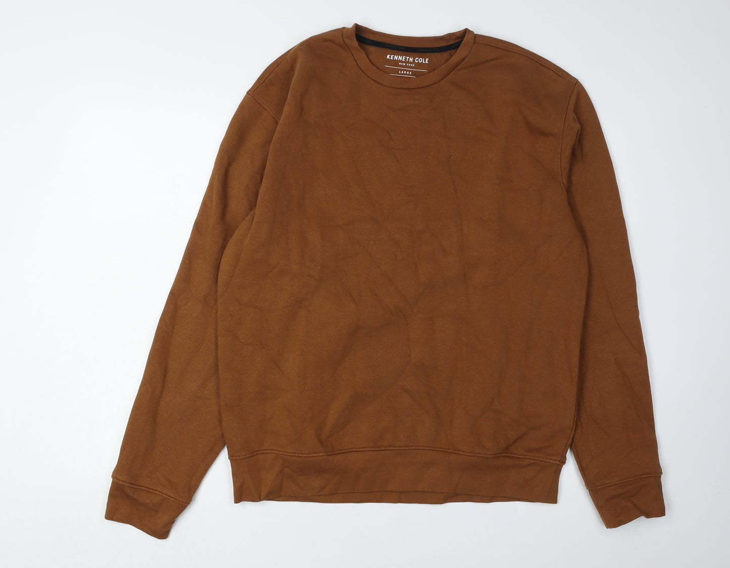 Kenneth Cole Men's Brown Large Pullover Sweatshirt