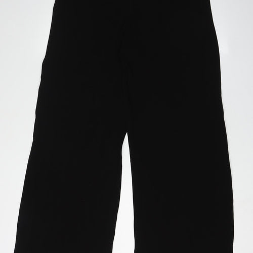 Untold Women's Black Wide-Leg Trousers Size 16
