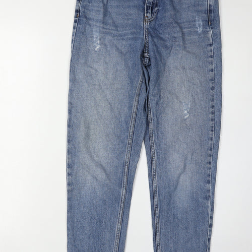 Topshop Women's Straight Blue Jeans Size 8