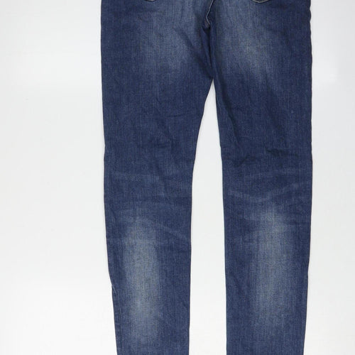 Marks and Spencer Women's Blue Skinny Jeans Size 8