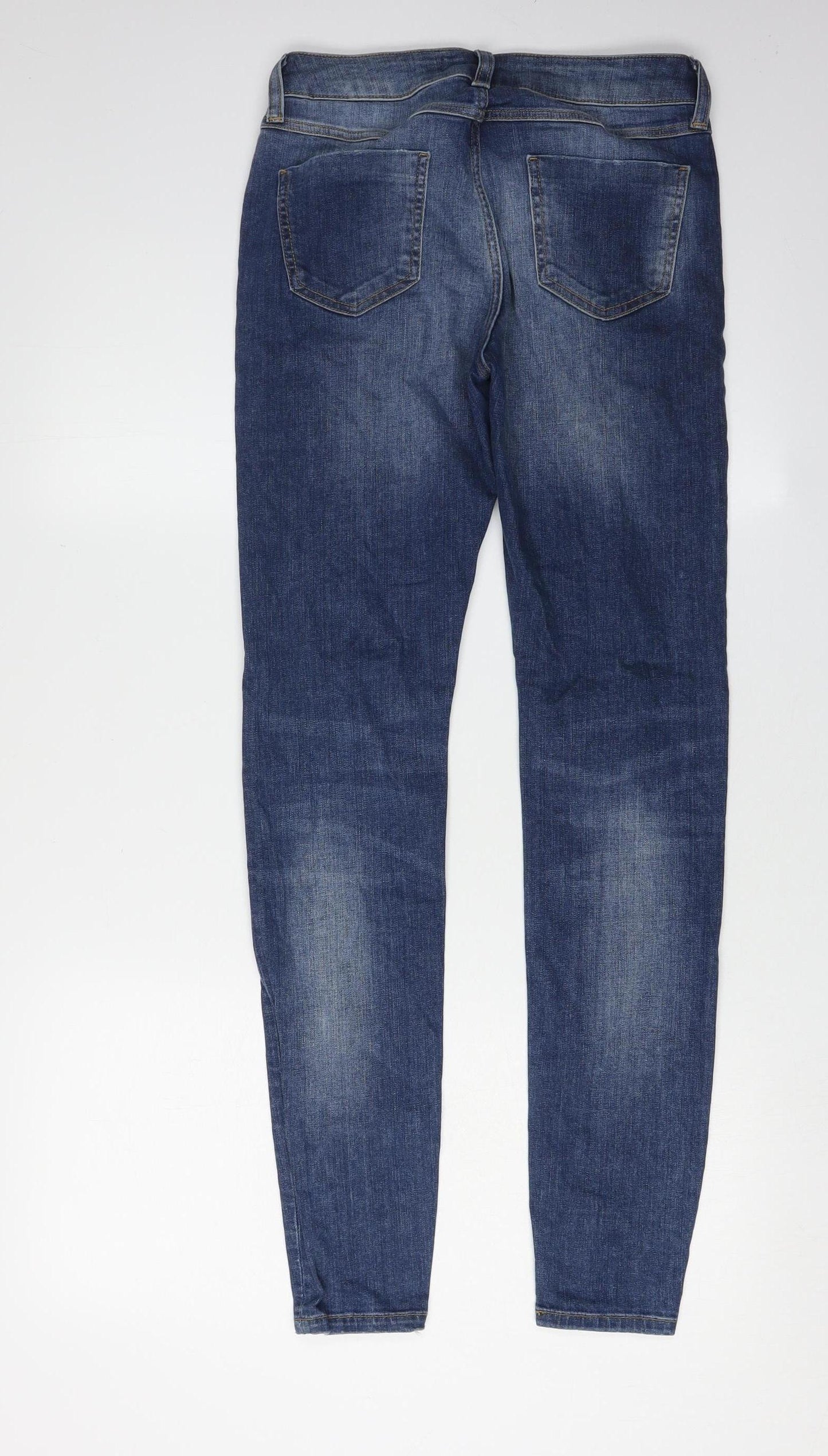Marks and Spencer Women's Blue Skinny Jeans Size 8