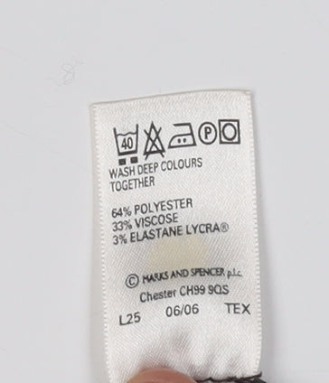 Marks and Spencer Women's Grey Trousers Size 12