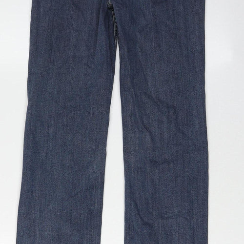 Marks & Spencer Women's Blue Straight Jeans Size 8