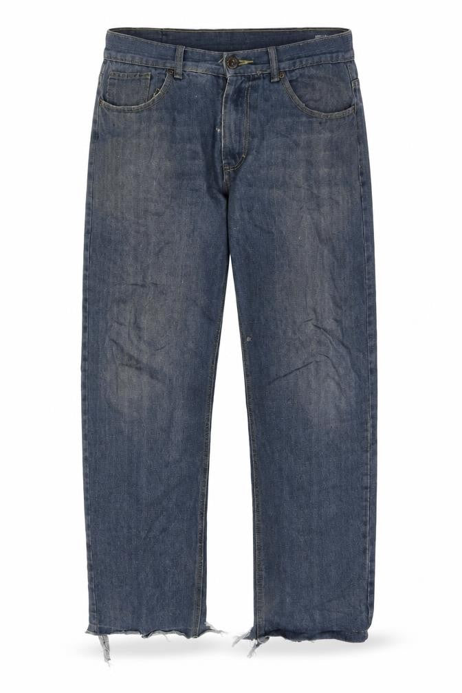 Front view of Urban Republic Men's Blue Straight Leg Jeans L