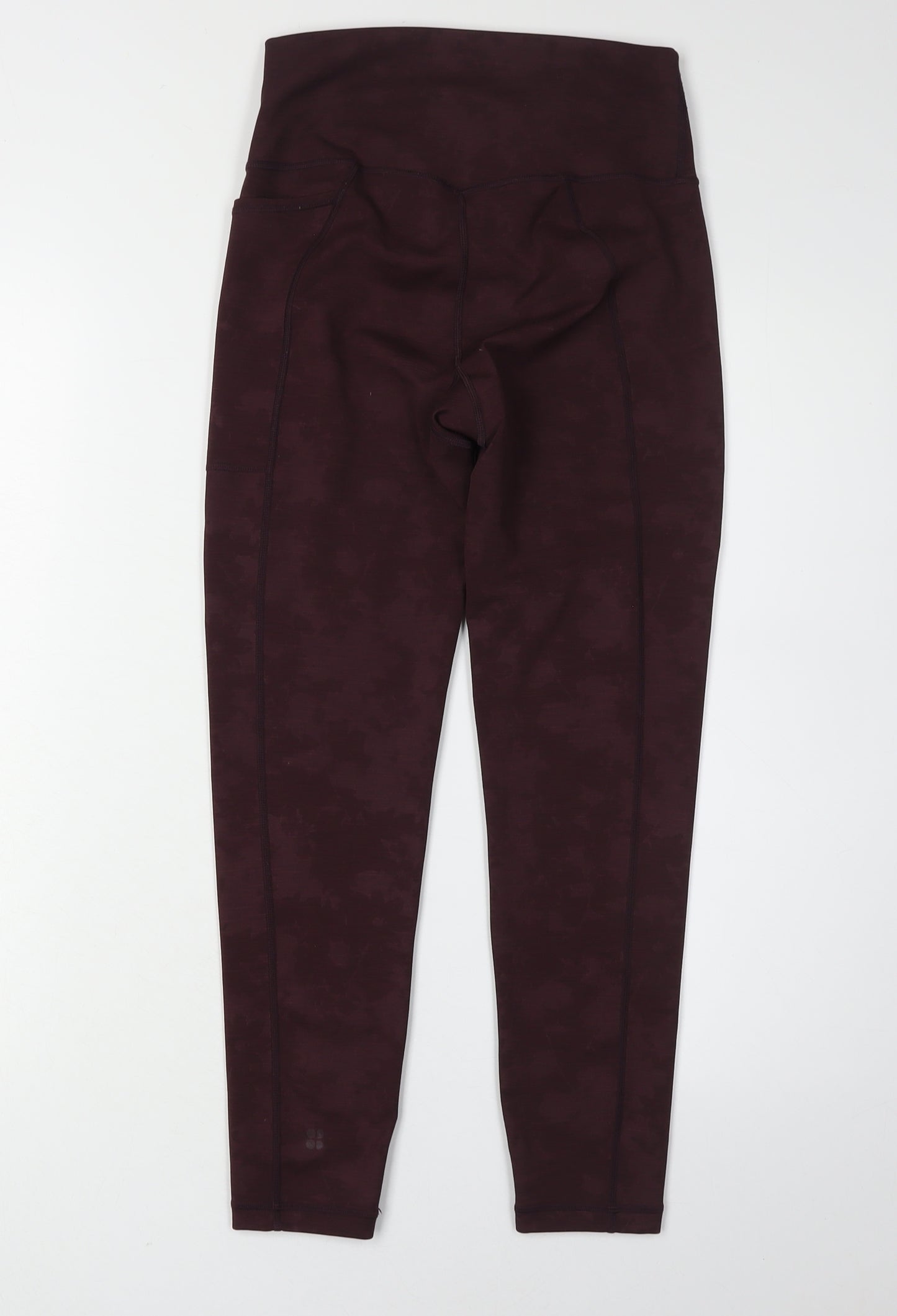 Sweaty Betty Women's Brown Ankle Leggings, S, Elastic Waist