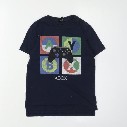 Xbox Boys Blue Graphic T-Shirt, Age 6 - Gaming Crew Neck