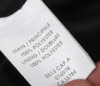 Jacques Vert Women's Black Floral Skirt Size 16