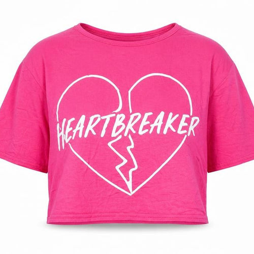 I Saw It First Women's Pink Cropped T-Shirt Size 10