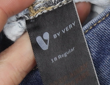 Very Women's Blue Skinny Jeans Size 18 Regular