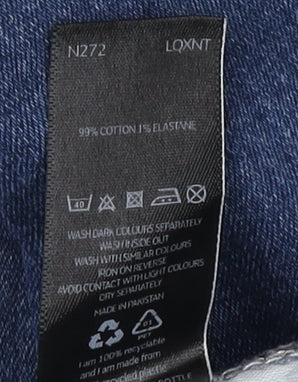 Very Women's Blue Skinny Jeans Size 18 Regular