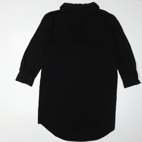 River Island Women's Black Shirt Dress Size 10