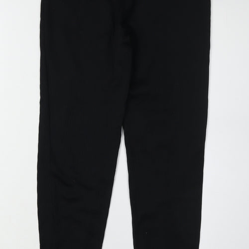 Bershka Women's Black Skinny Trousers Size M