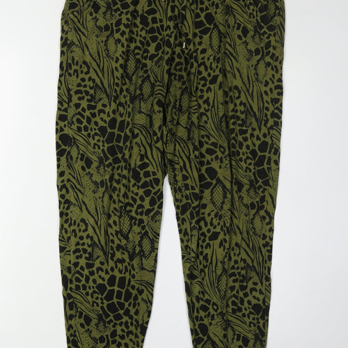 Next Women's Green Jogger Trousers Size 12