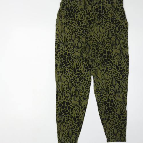 Next Women's Green Jogger Trousers Size 12