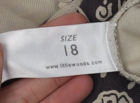 Canvas Women's Floral Long Sleeve Top - Size 18