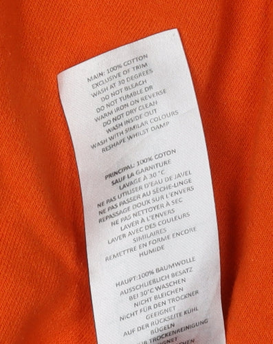 Boohoo Women’s Orange Dress Size 18 Long Sleeve