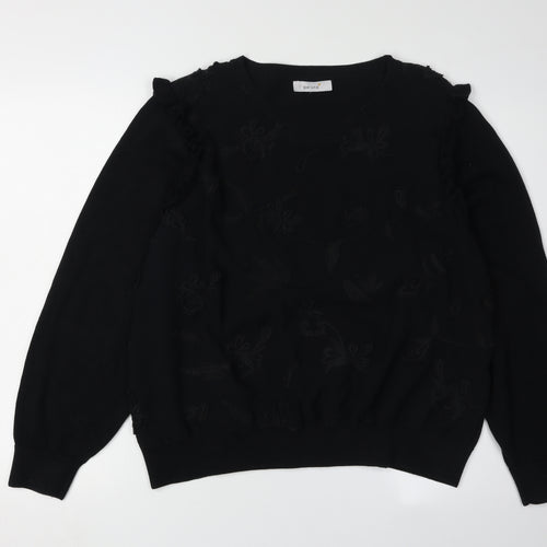 Marks and Spencer Women's Black Jumper Size 20