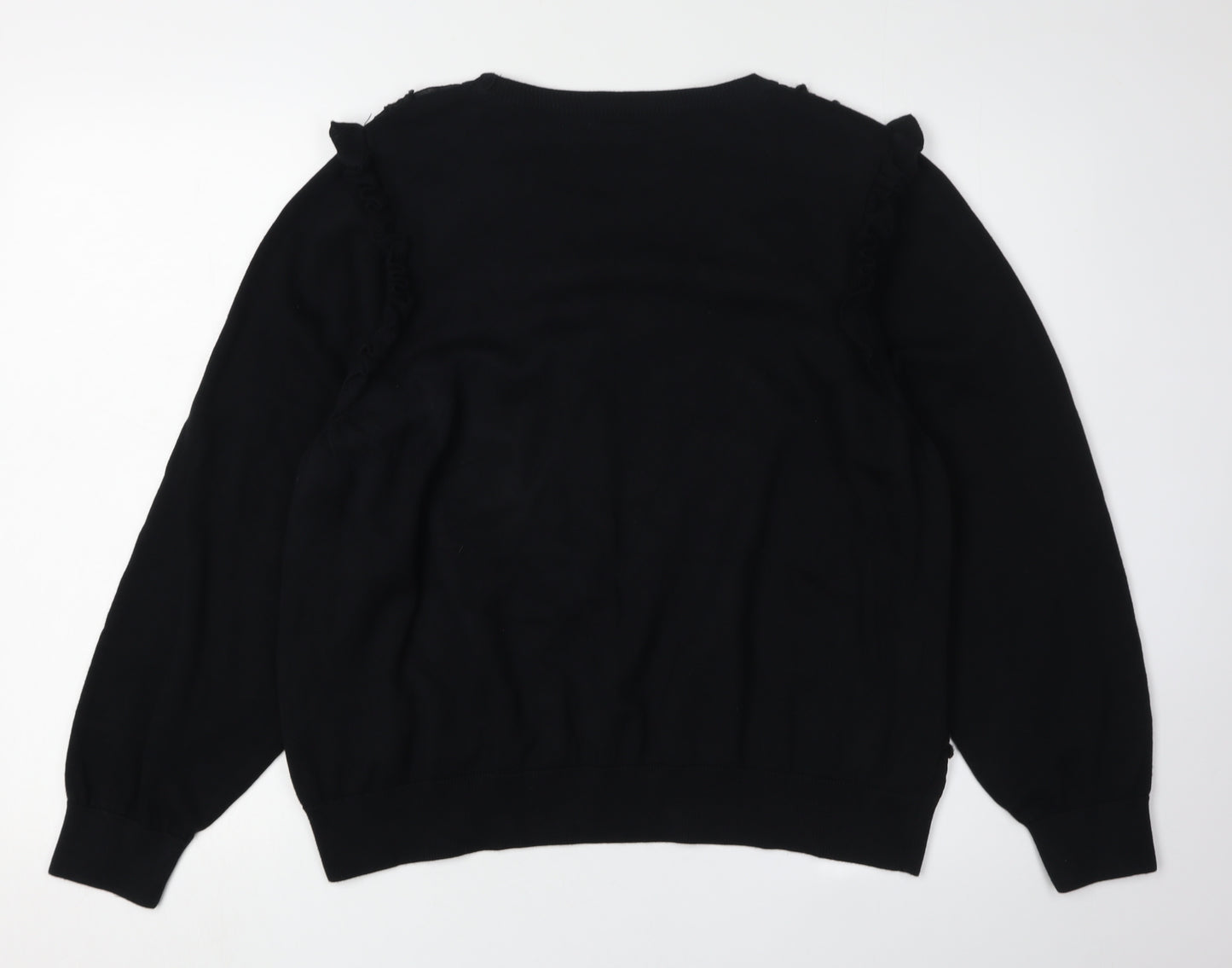 Marks and Spencer Women's Black Jumper Size 20