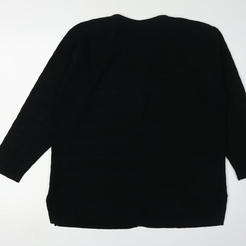 Klassique Women's Black Knit Cardigan M/L