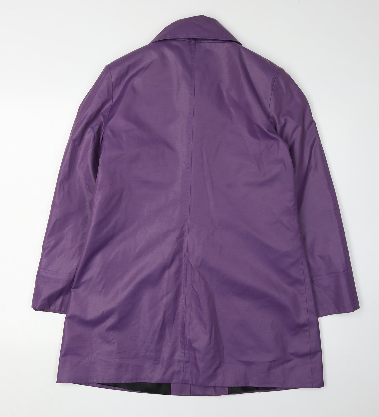 La Redoute Women's Purple Trench Coat Size 10