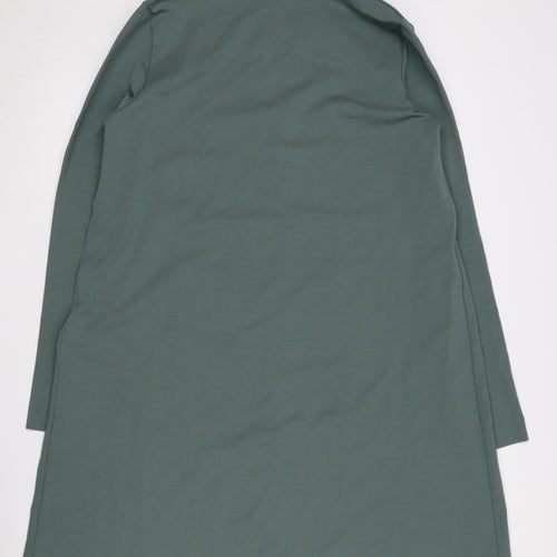 COS Women's Green High Neck Dress in Size M