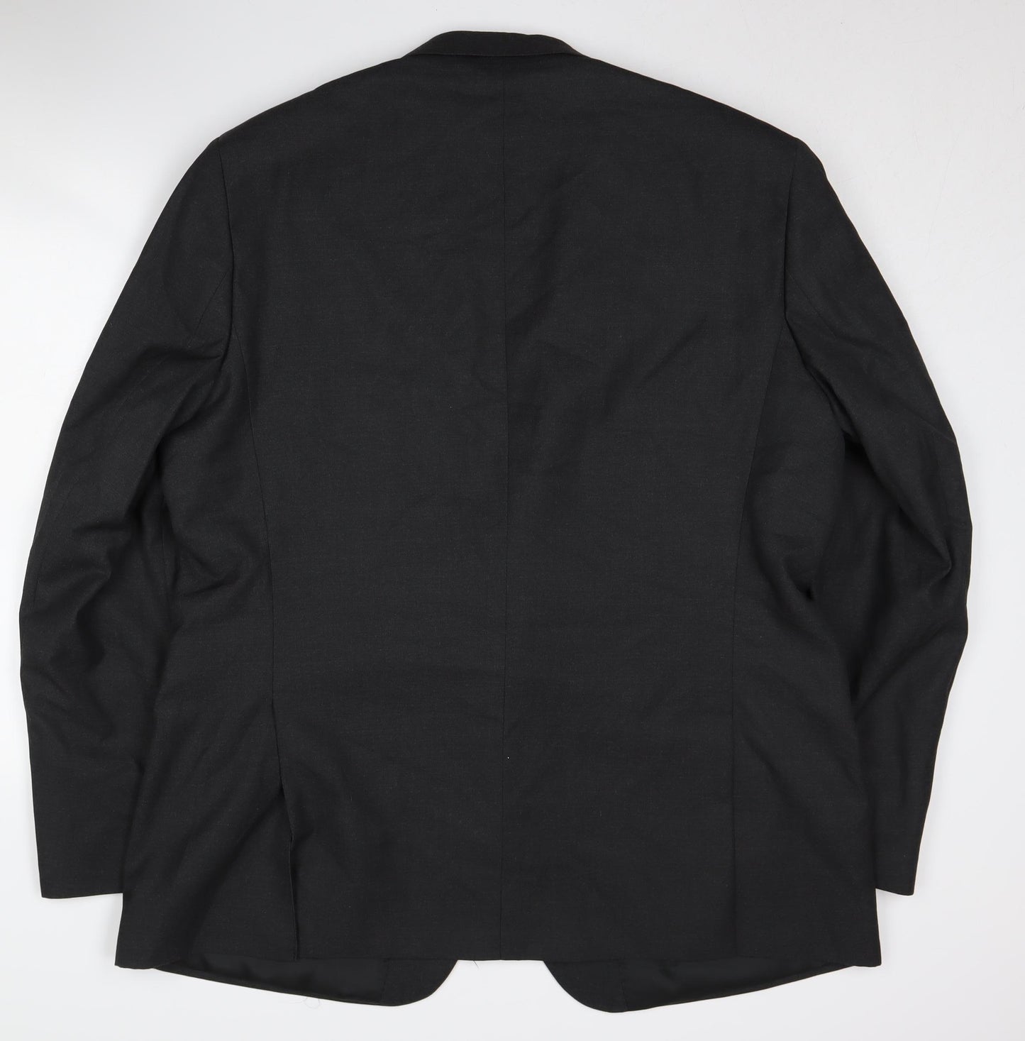 Moss Esq. Men's Black Suit Jacket, 50 Chest, Long