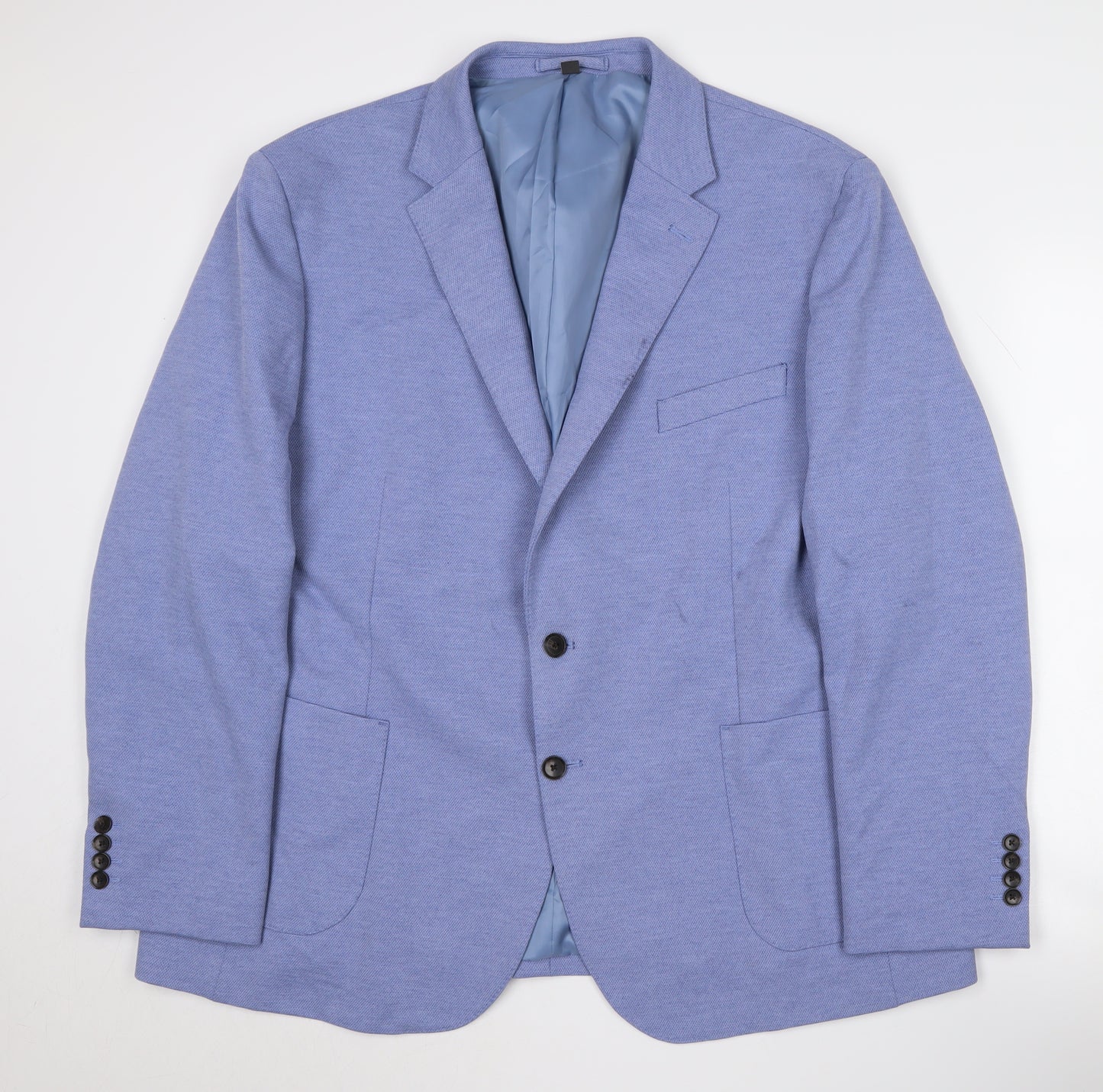 Marks and Spencer Men's Blue Blazer, 48R