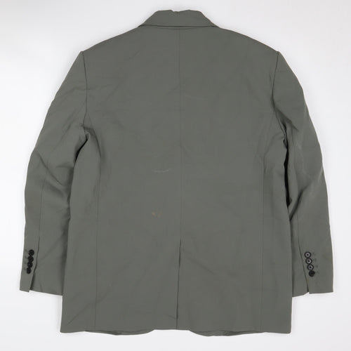 Zara Women's Green Blazer Size L Suit Jacket