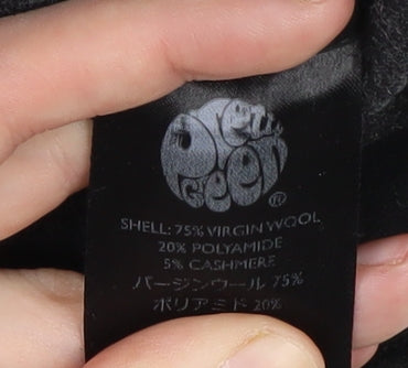 OAMC Men's Black Wool Overcoat M - Formal Classic