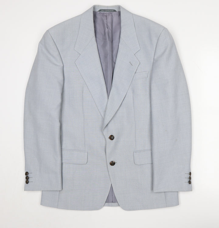 DESCH Men's Grey Blazer 48R Jacket for Business
