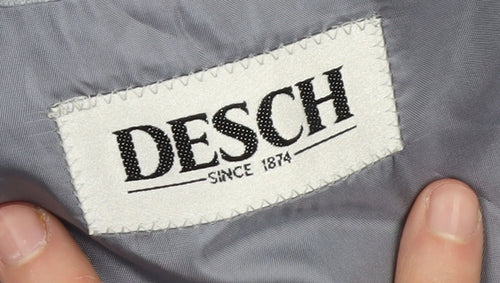 DESCH Men's Grey Blazer 48R Jacket for Business