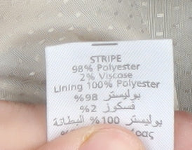 Evie Black Women's Size 12 Pinstripe Blazer