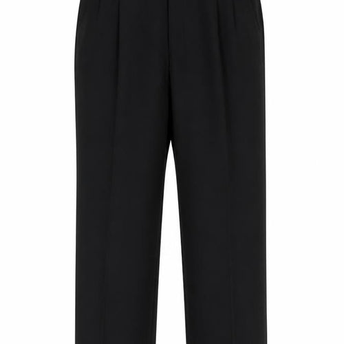 HR Men's Black Dress Pants, Size L, Formal Wear