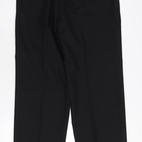 HR Men's Black Dress Pants, Size L, Formal Wear