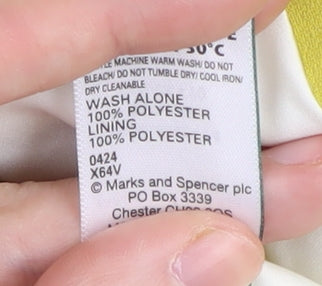 Marks and Spencer Women's Green Blazer Size 14