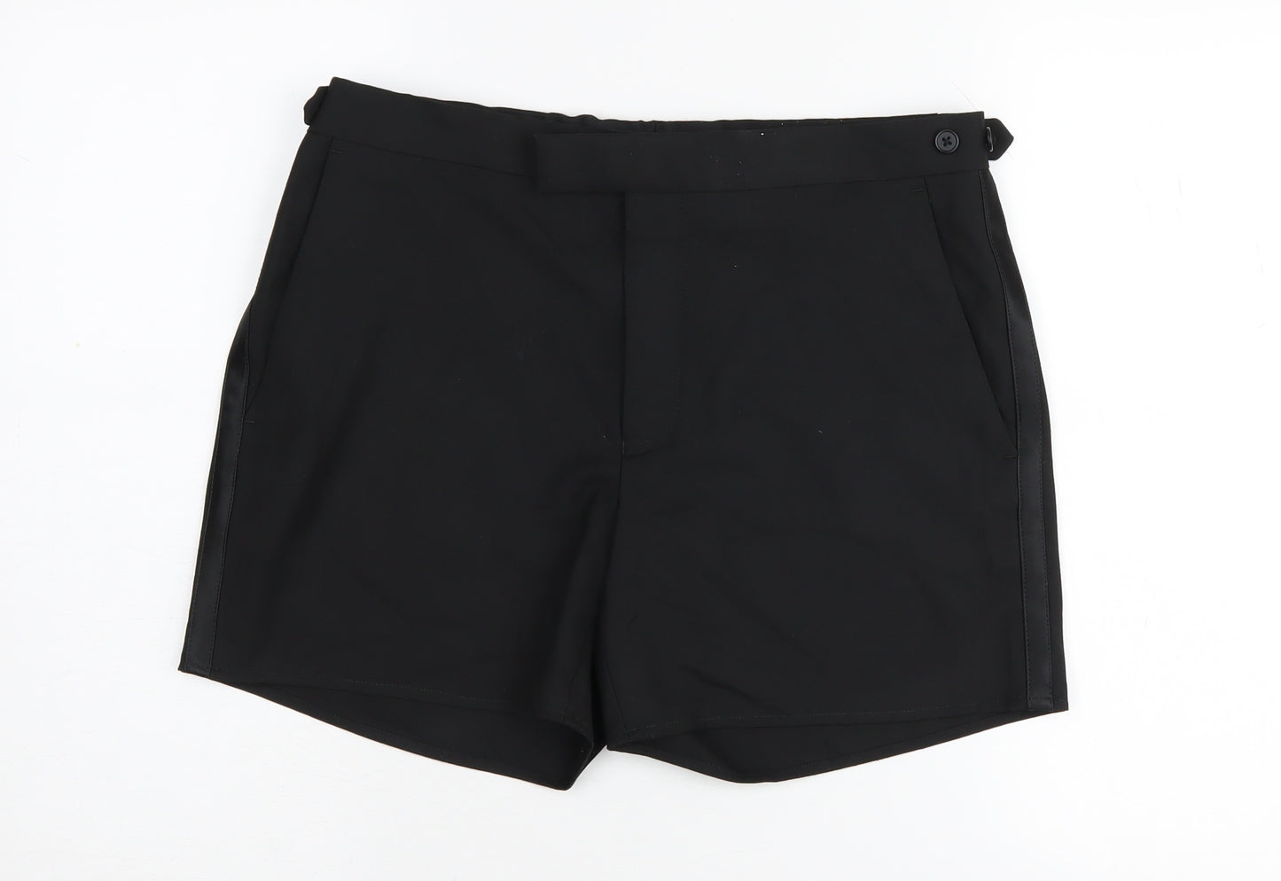Marks and Spencer Women's Black Regular Shorts