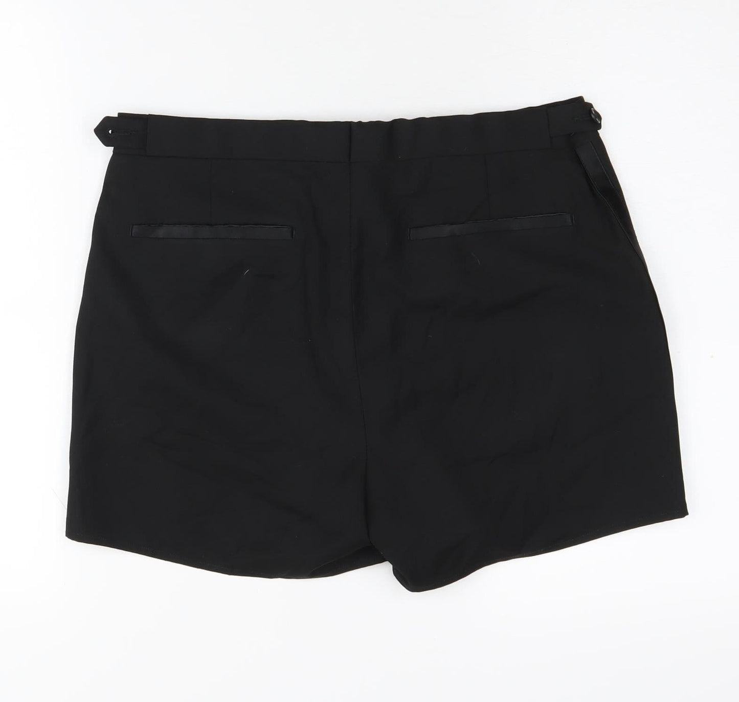 Marks and Spencer Women's Black Regular Shorts