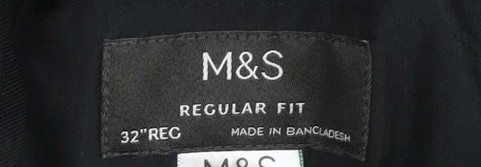 Marks and Spencer Women's Black Regular Shorts