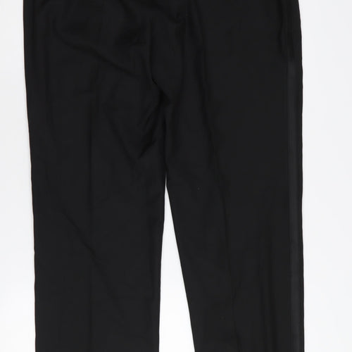 Marks and Spencer Men's Black Dress Pants 34 XL