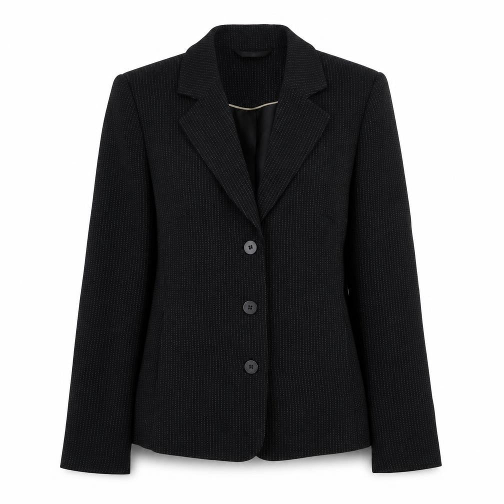 Front view of Next Women’s Black Petite Blazer, size UK 10