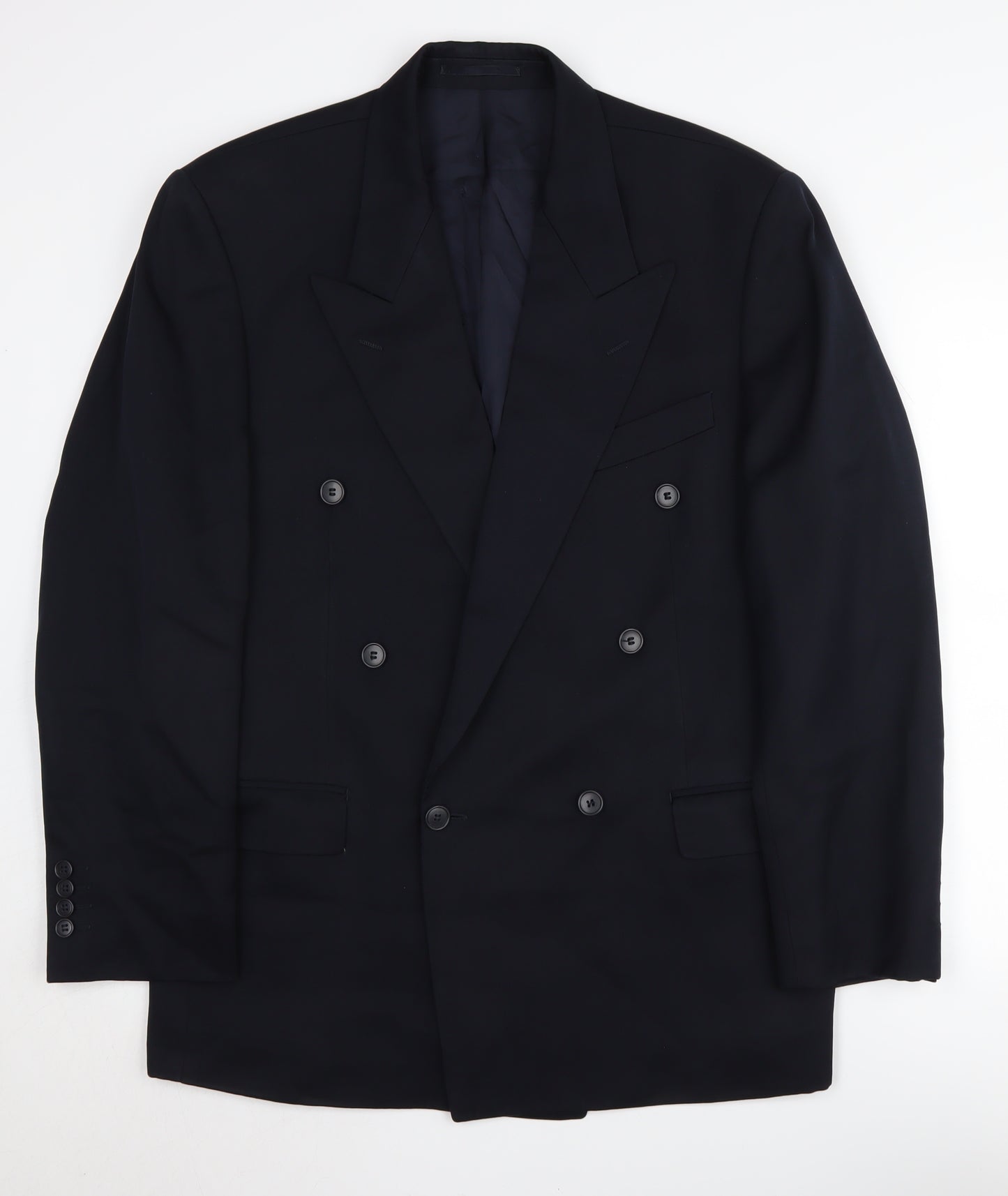 Yves Saint Laurent Men's Black Blazer 50 Regular Fit