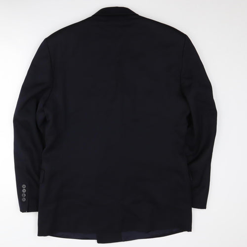 Yves Saint Laurent Men's Black Blazer 50 Regular Fit