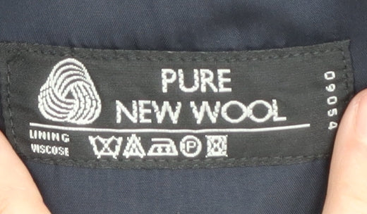 Yves Saint Laurent Men's Black Blazer 50 Regular Fit