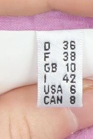 Eugen Klein Women’s Pink Wool Coat, Size 10