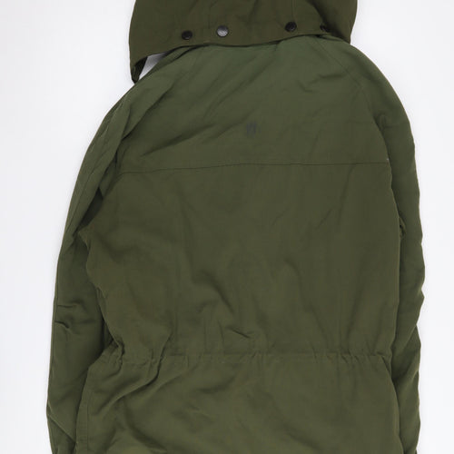 Barbour Men's Green Parka Jacket, Size M