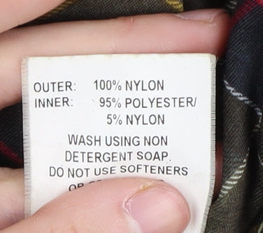 Barbour Men's Green Parka Jacket, Size M