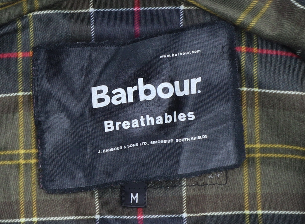 Barbour Men's Green Parka Jacket, Size M