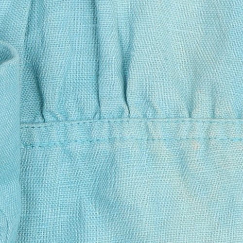 Per Una Women's Blue Flax Zip Jacket, Size 12