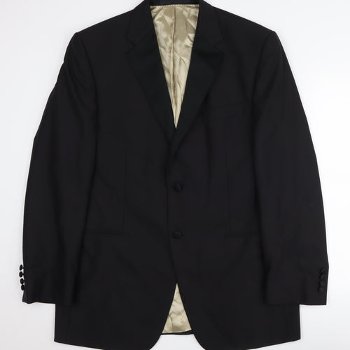Marks & Spencer Men's Black 42 Long Jacket Blazer