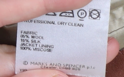 Marks & Spencer Men's Black 42 Long Jacket Blazer